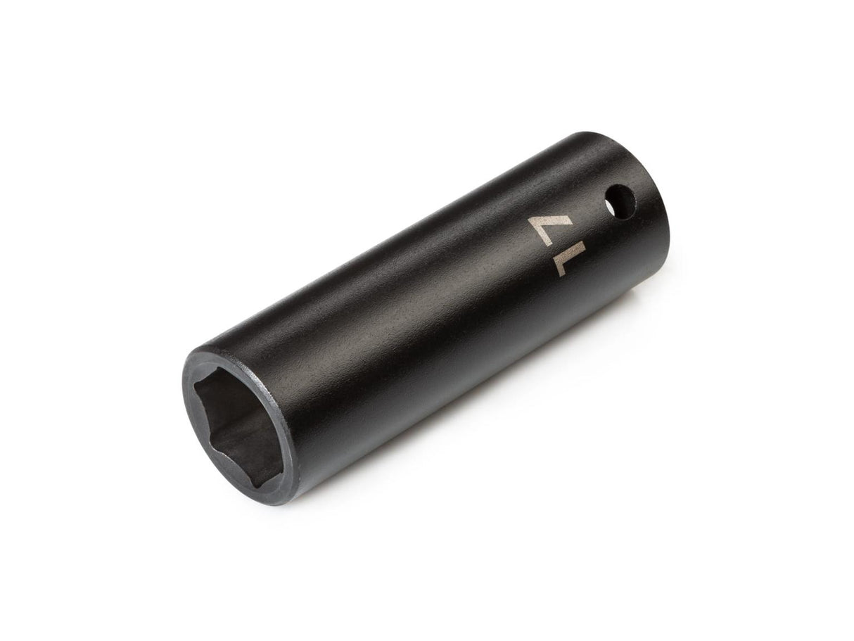 Tekton 1/2 Inch Drive x 17 mm Deep 6-Point Impact Socket / 1/2_DR