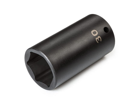 Tekton 1/2 Inch Drive x 30 mm Deep 6-Point Impact Socket / 1/2_DR