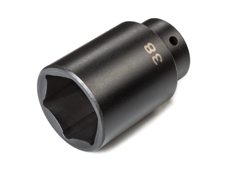 Tekton 1/2 Inch Drive x 38 mm Deep 6-Point Impact Socket / 1/2_DR