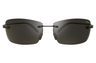 BEX Fynnland XL Sunglasses Black / Brown (silver flash)