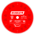 DIABLO 12 in. x 80 Tooth Fine Finish Saw Blade