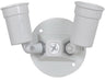 Missing Vendor Weatherproof Double Lampholder With Round Cover - WHITE WHITE