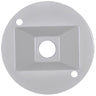 Missing Vendor Weatherproof Round Lampholder Cover - WHITE WHITE
