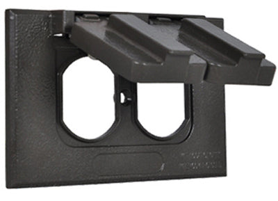 Missing Vendor Weatherproof Flip Cover - Horizontal - BRONZE BRONZE