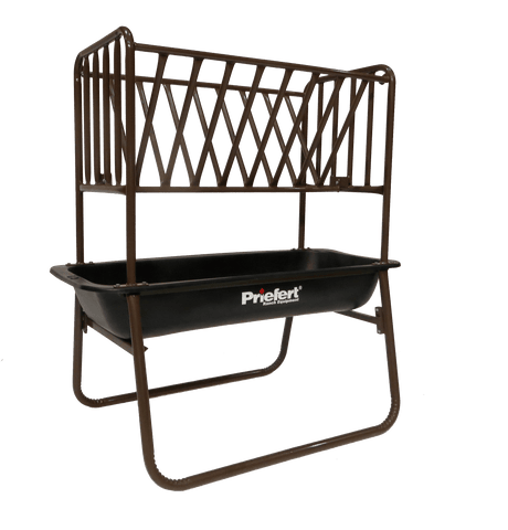 Priefert Horse Bunk Feeder with Hay Rack, 5ft