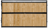 Priefert HORSE STALL PANEL SOLID WOOD BROWN