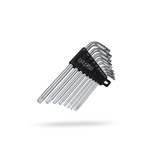 Pro TORX KEY SET T10, T15, T20, T25, T30, T40, T45 AND T50 BLACK /  / _