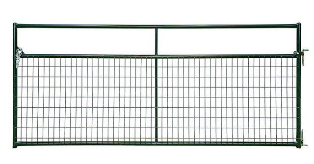 Priefert Wire Filled Economy Gate, 12ft, Brown BRN / 12FT